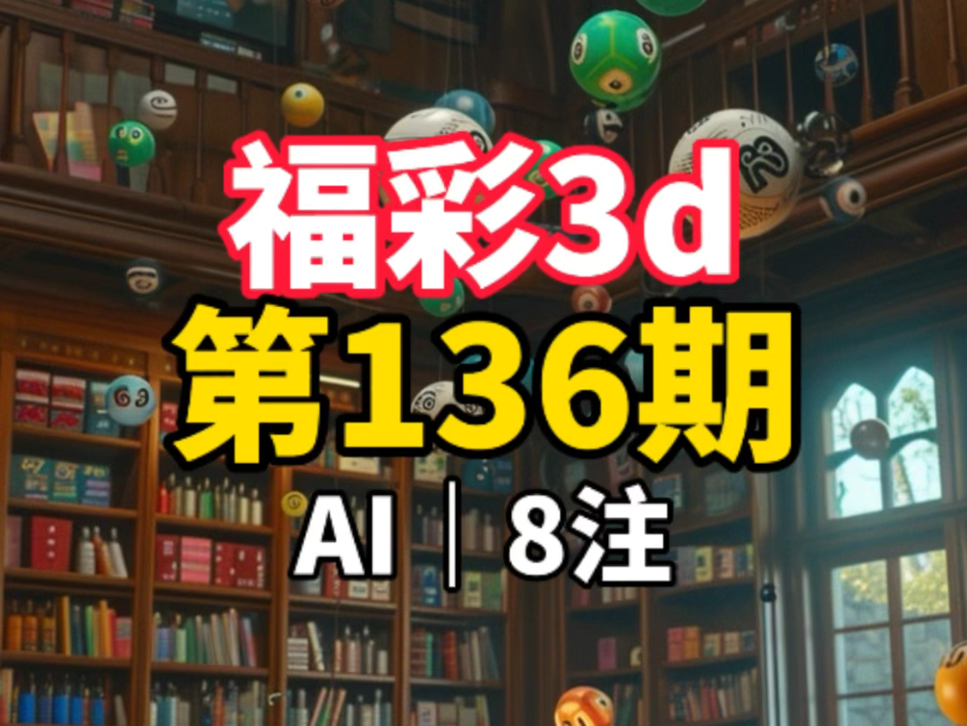 福彩3d第24136期预购选号,AI智能插件助您一臂之力!哔哩哔哩bilibili