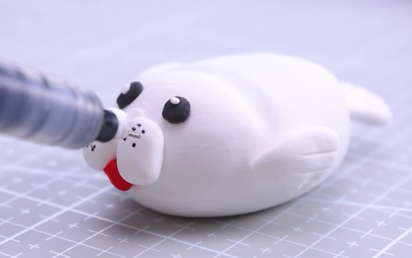 粘土立体造型-海豹