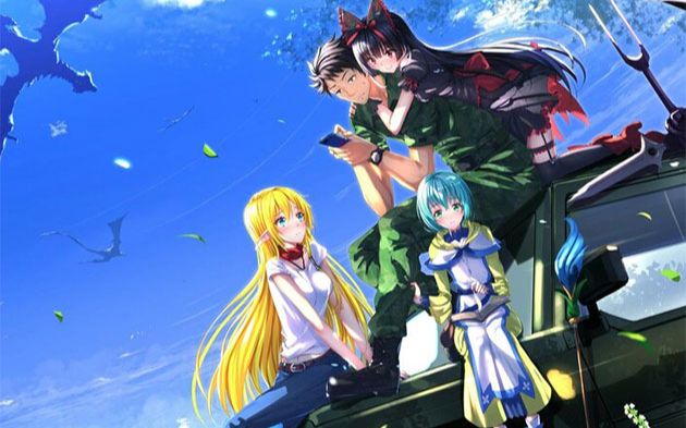 gate 奇幻异世界op/ed