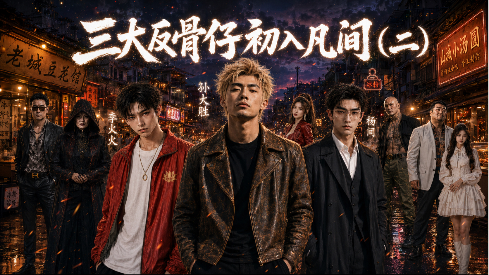 三大反骨仔初入凡间（二）