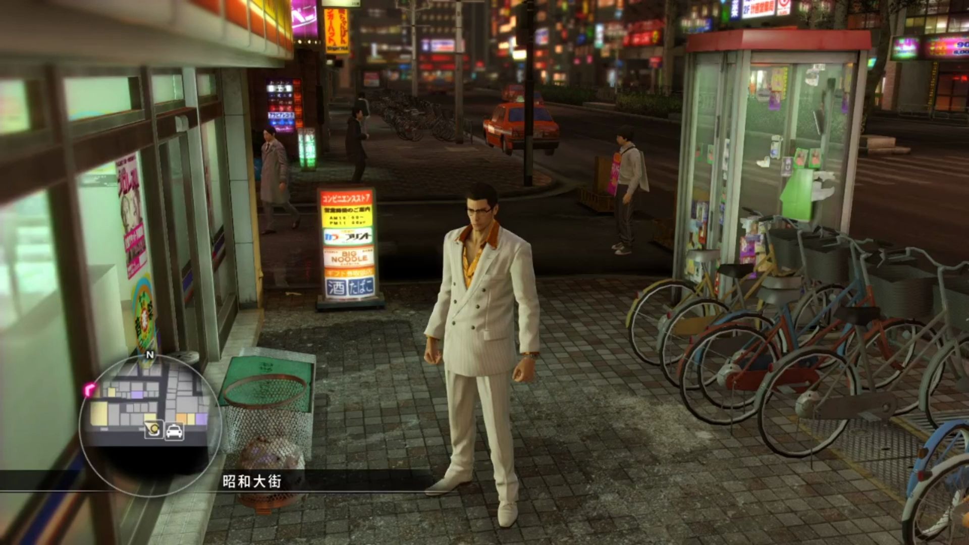 如龙0 在新宿神室町"逛街"