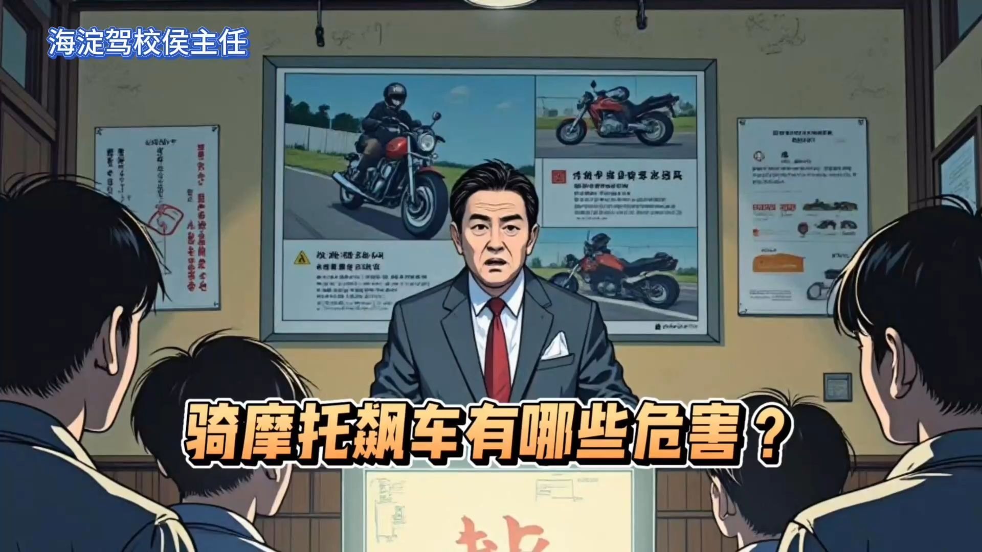 侯主任说 | 骑摩托飙车有哪些危害？