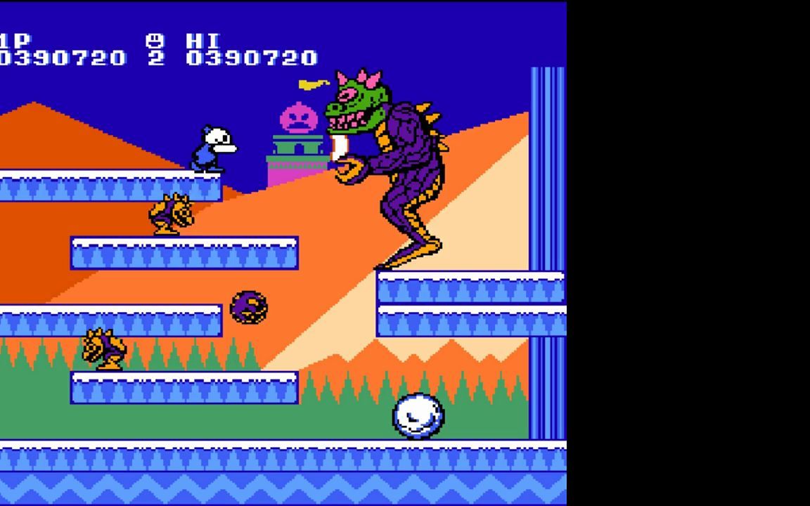 任天堂fc雪人兄弟1-10速推