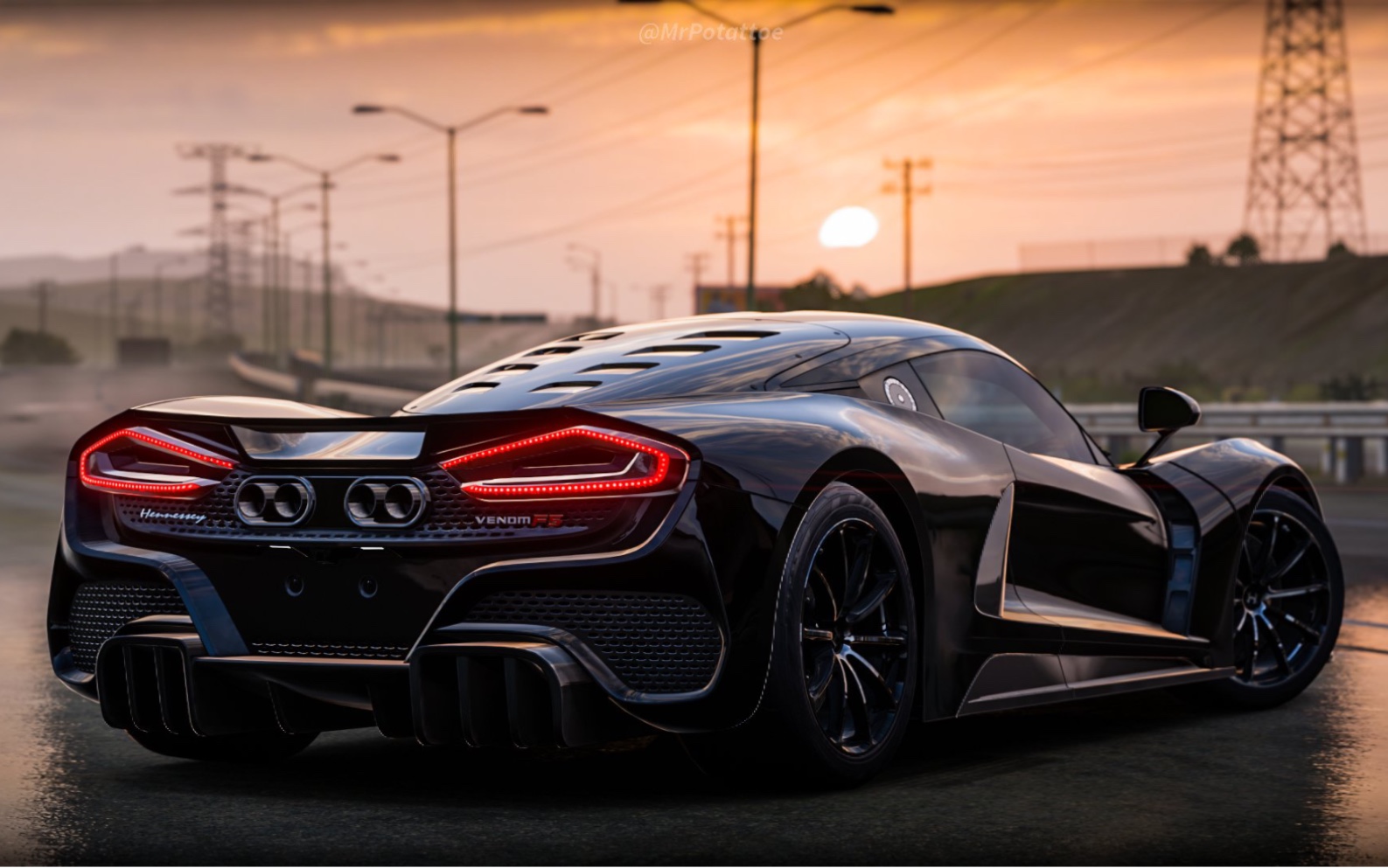 轩尼诗venom f5 双双图环岛-despair不是鸽子-despair不是鸽子-哔哩