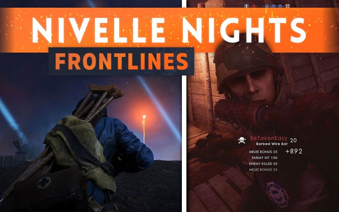 战地1cte服更新夜战地图【尼维尔之夜】前线模式_哔哩哔哩 (゜-゜)つ