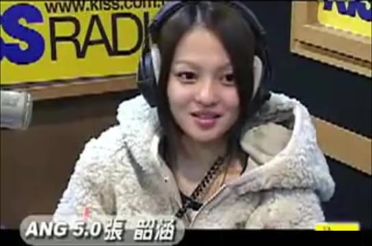 [图]张韶涵翻唱爱的初体验(2008-01-18娃娃Special)