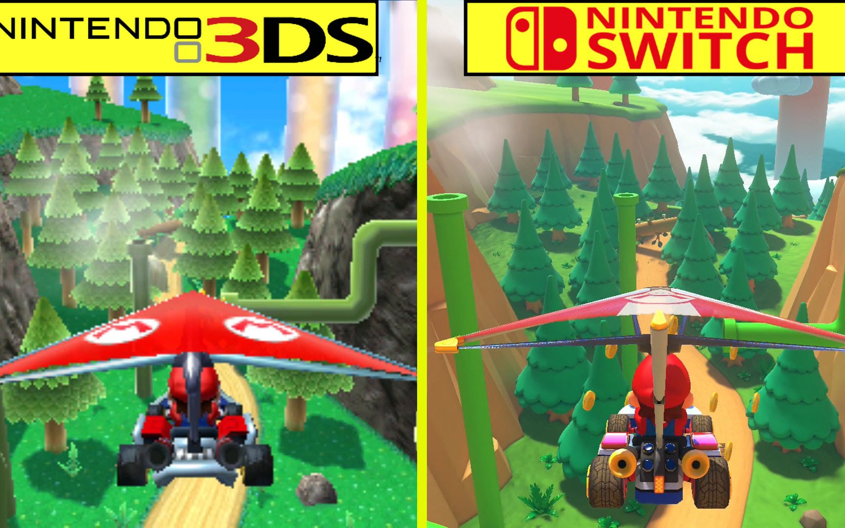 【cycu1】马里奥赛车 7 vs 马里奥赛车 8 豪华版 nintendo 3ds vs