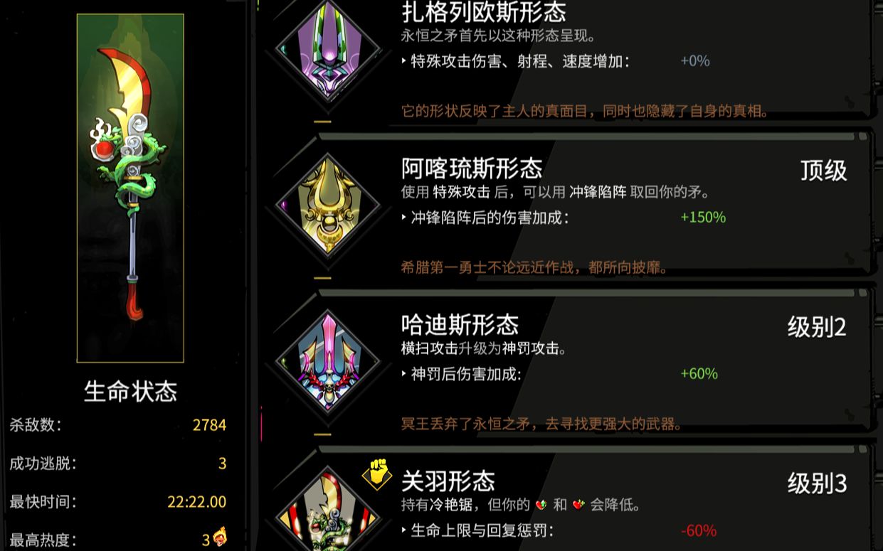 活动作品hades日常瞎玩关刀真是太强了