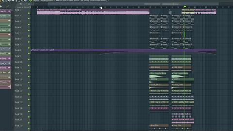 FLP」Martin Garrix feat. Bonn - No Sleep (DubVision Remix) (FL Studio  Reamke)-哔哩哔哩