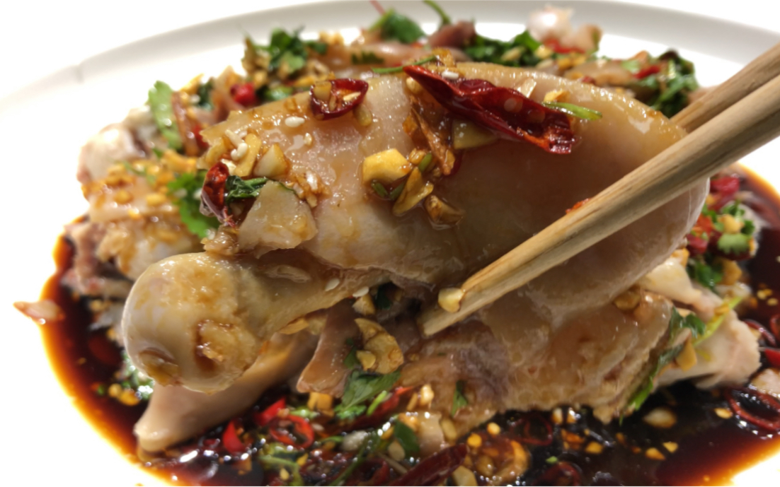 猪蹄最好吃的做法,白水猪手,进来看看_哔哩哔哩_bilibili