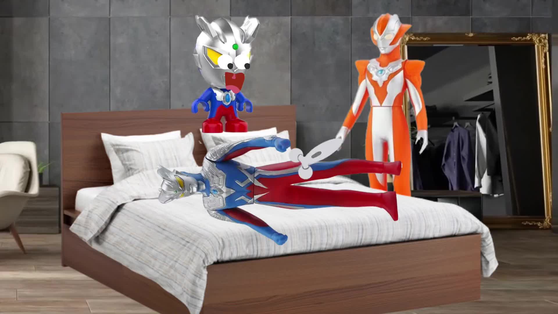 亲子教育 #早教动画 #奥特曼玩具 #玩具视频