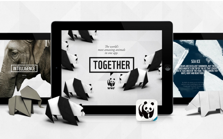 [图]万物有灵且美 WWF Together App宣传片 我来公益一下(ฅ>ω<ฅ)