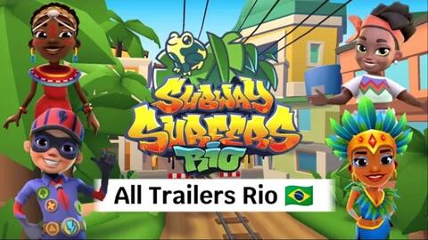 Subway Surfers All Trailers Super Runners 2022_哔哩哔哩bilibili