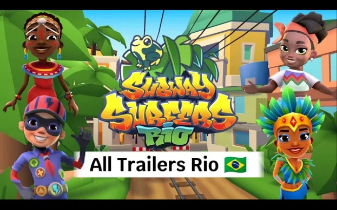 Subway Surfers Rio Brazil - All 5 Stages Completed Fernando Super Scout -  All Characters Unlocked 