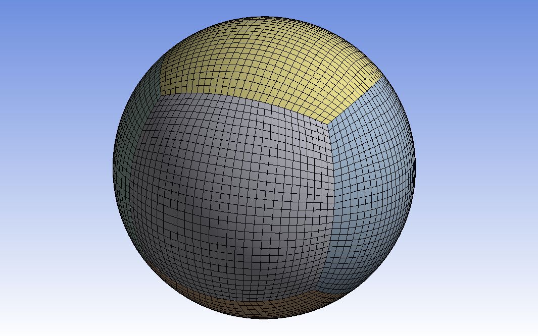 [图]ANSYS Workbench球体网格划分与控制技巧