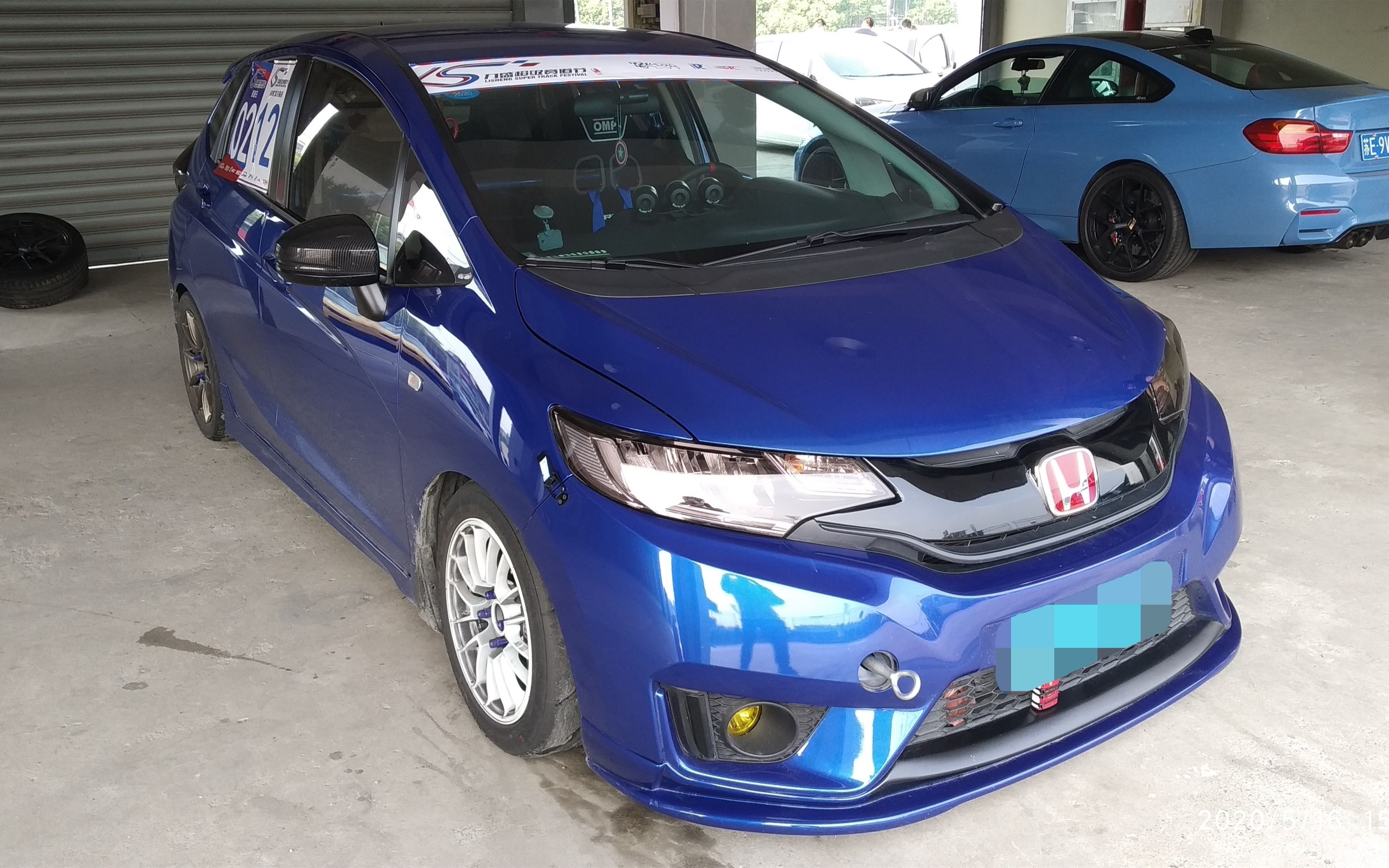 天马赛车场轻改本田飞度gk51179