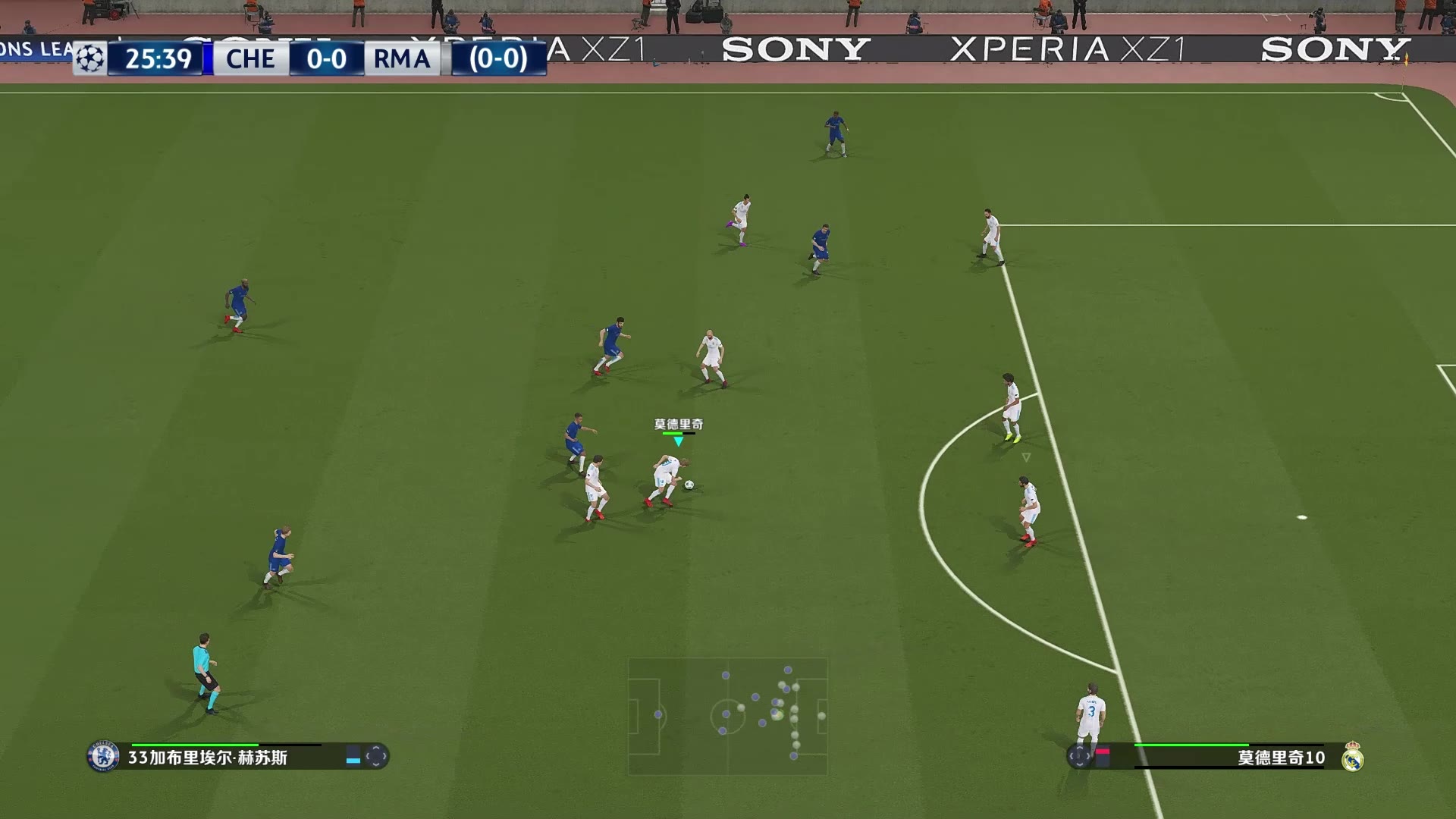 实况2018大师联赛 欧冠 半决赛第二回合 皇马vs切尔西