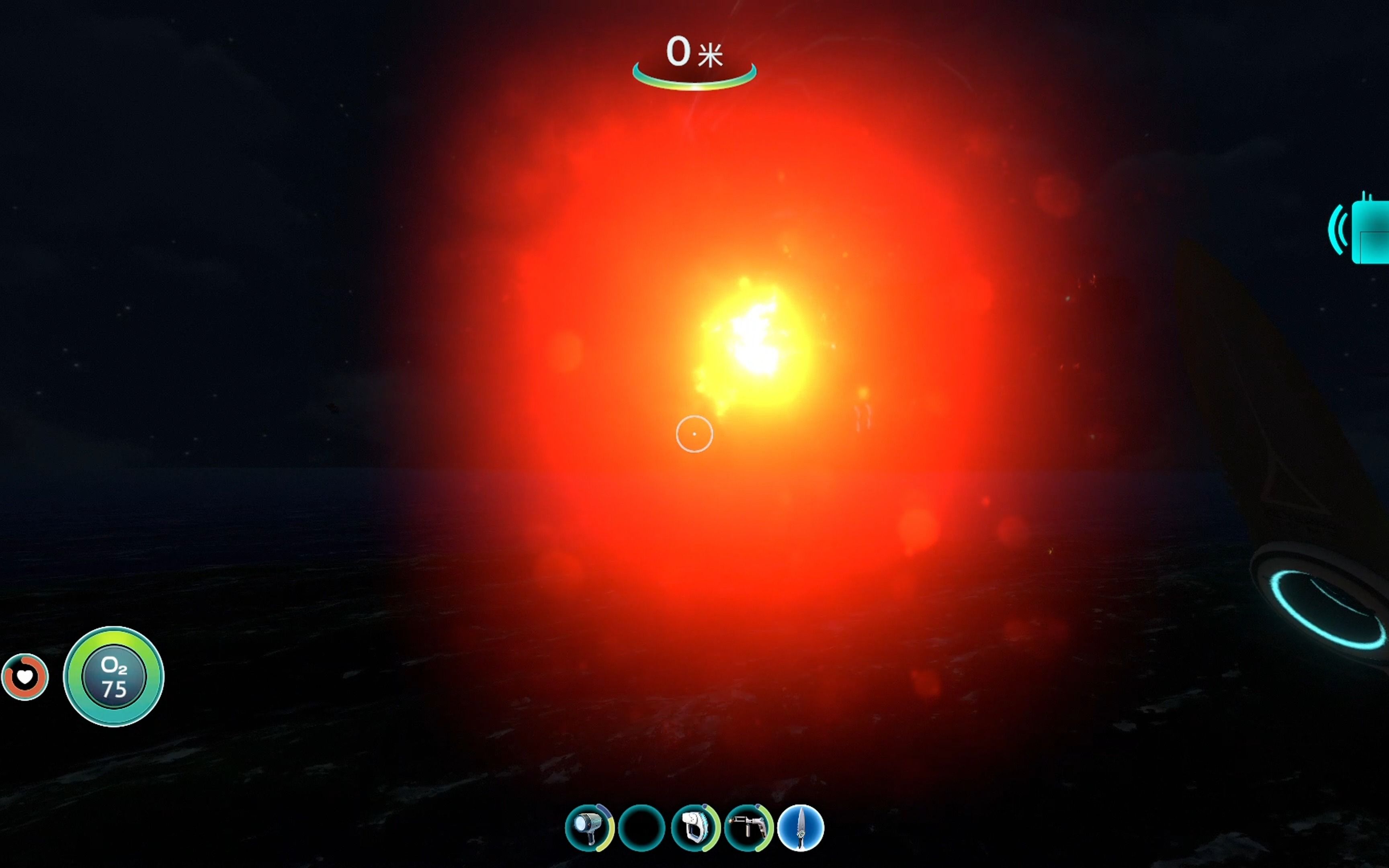 极光号爆炸,可好看了