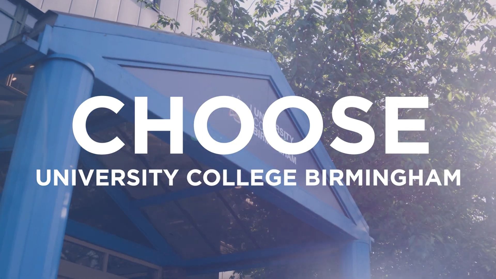 choose university college birmingham - apply now