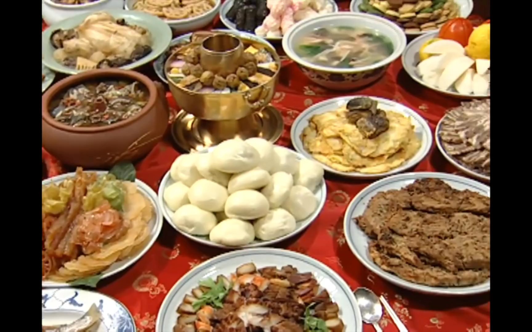 大长今美食合集第十四弹长今连续五天为使臣准备的料理崔尚宫和今英的