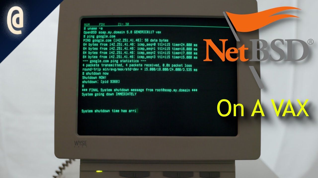 【熟肉】NetBSD 10,但运行在一台 25Mhz 的 VAX 上【NCommander】哔哩哔哩bilibili