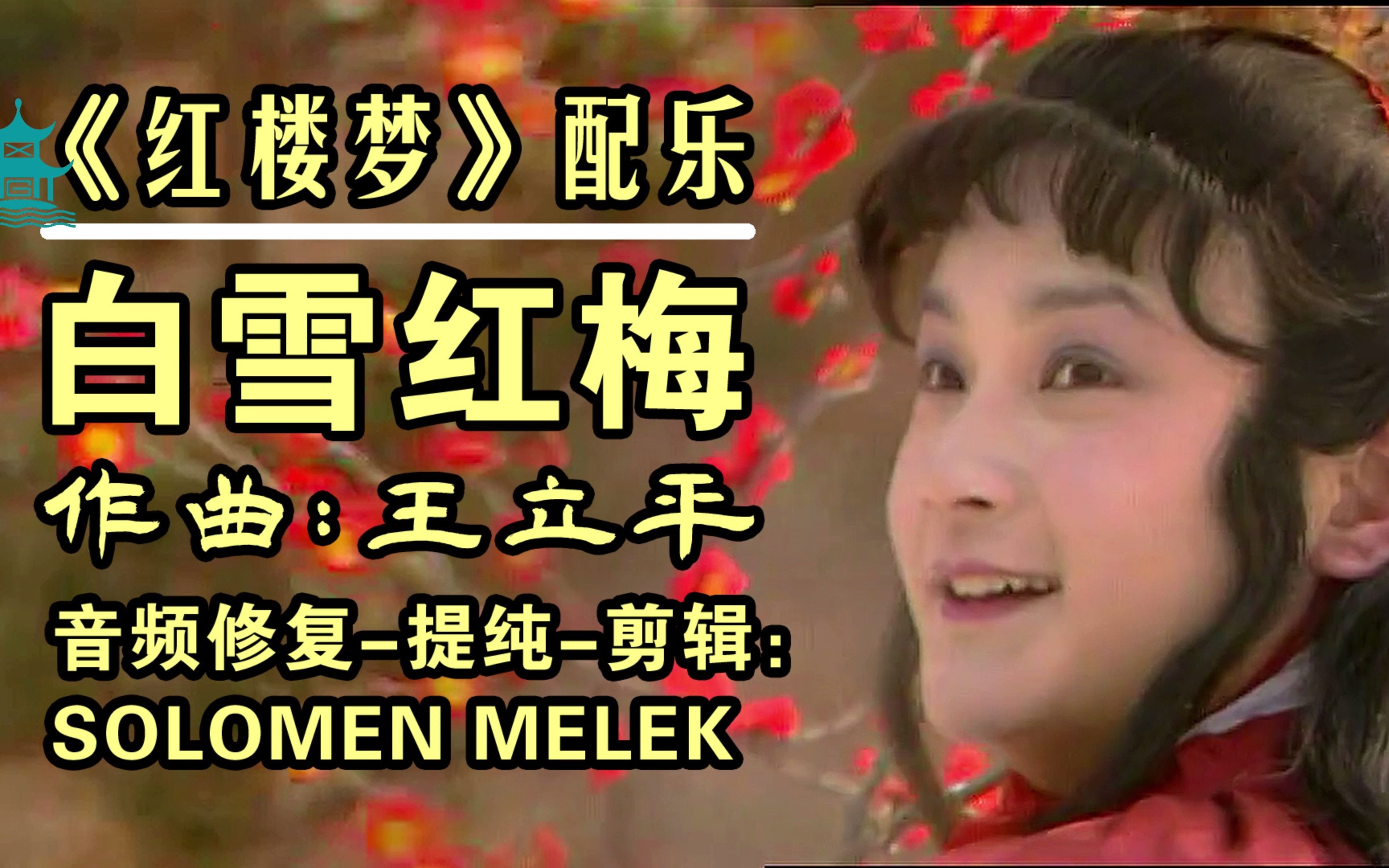 白雪红梅【《红楼梦》配乐】(同"湘云眠芍"配乐)_哔哩哔哩_bilibili