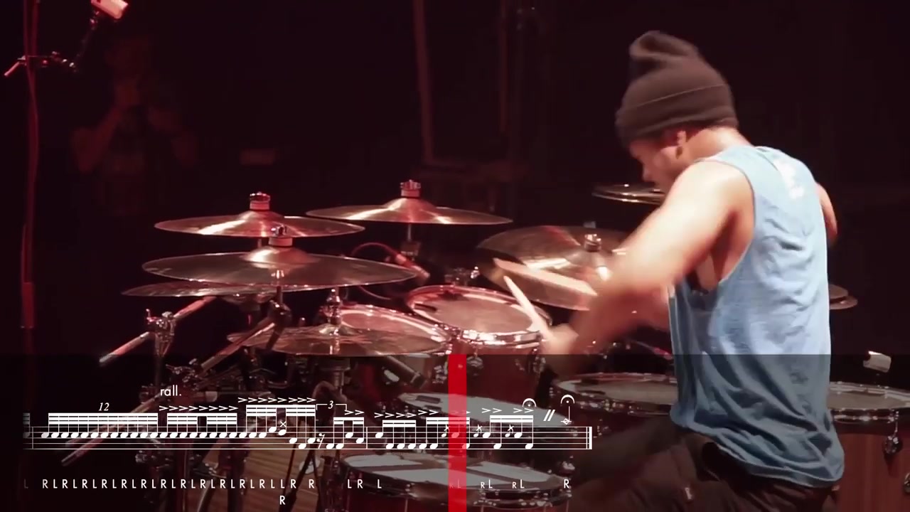 [图]【架子鼓】给弄出谱的！！我要拜师！！！Tony Royster Jr. Drum Solo Transcription