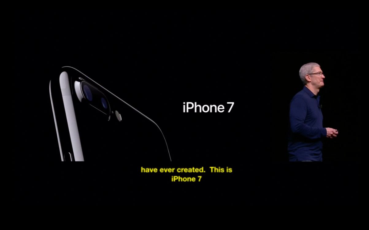 苹果2016年iPhone7发布会 (直播录制) 共4P