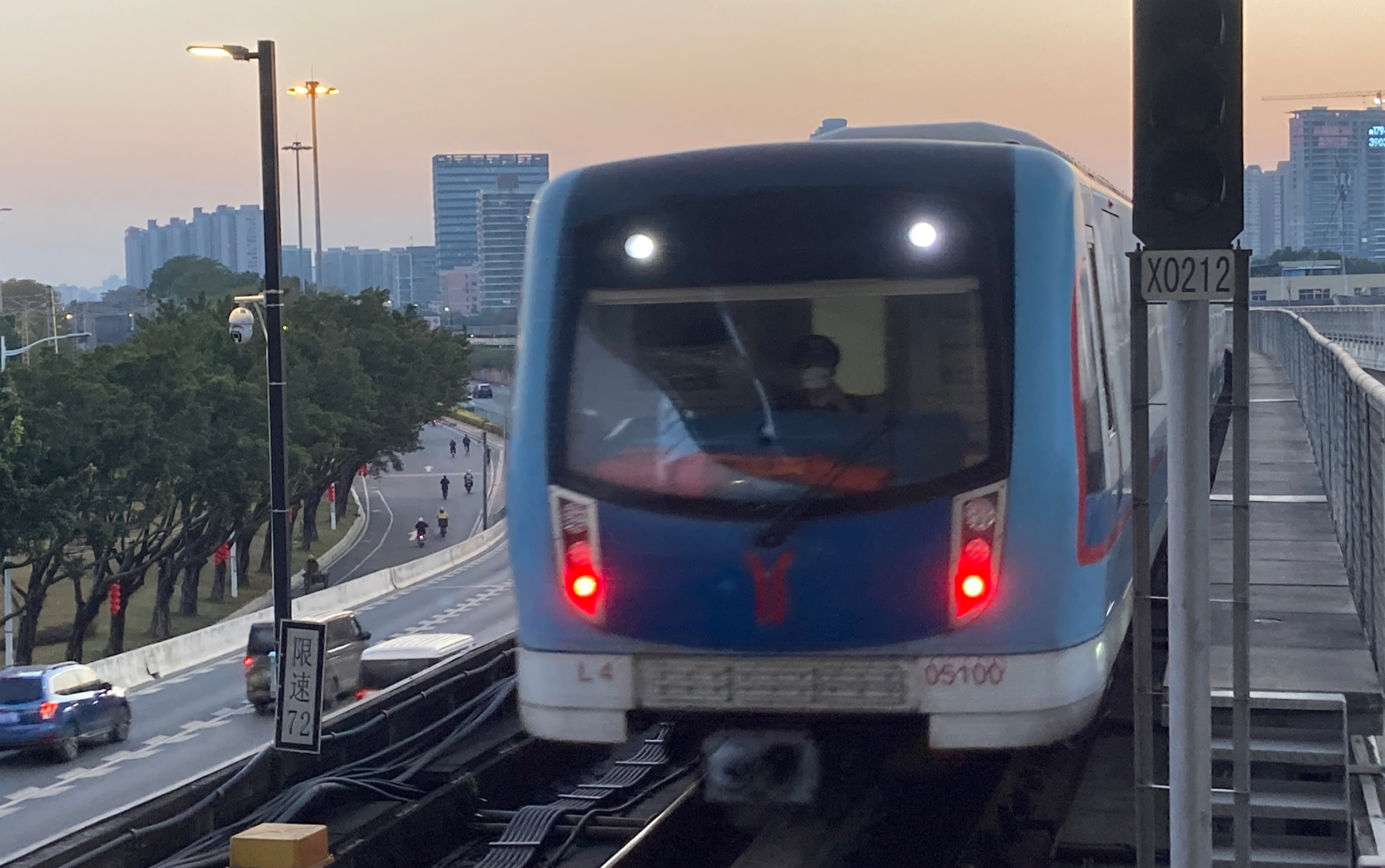 广州地铁5号线 西场—西村 运行与报站