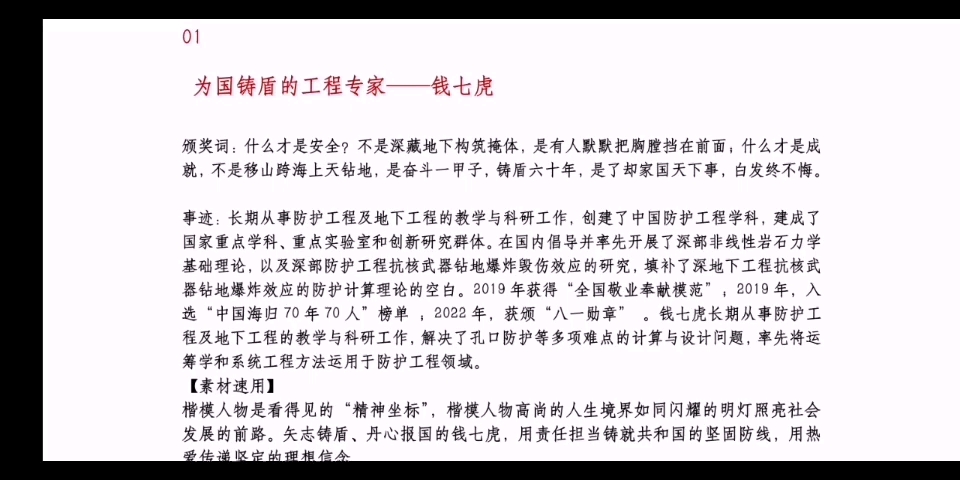 2022年度人物、事迹、颁奖词、素材速用哔哩哔哩bilibili