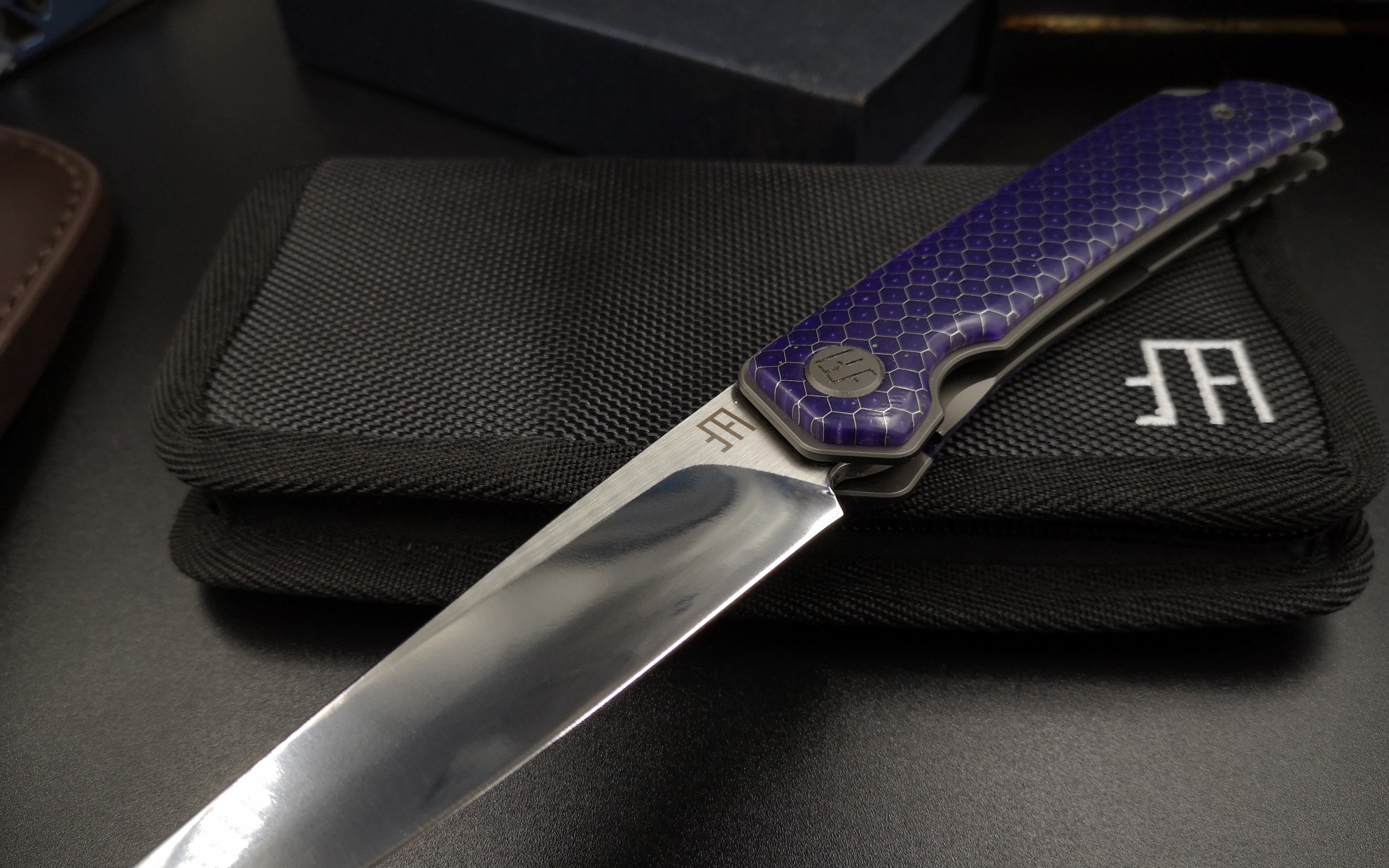 名字简评北山物志噬国产原产折刀喜欢日系肥后守风格镜面天天换贴片见