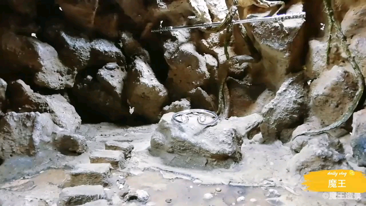 魔王造景60厘米场景类鱼缸造景,大话西游