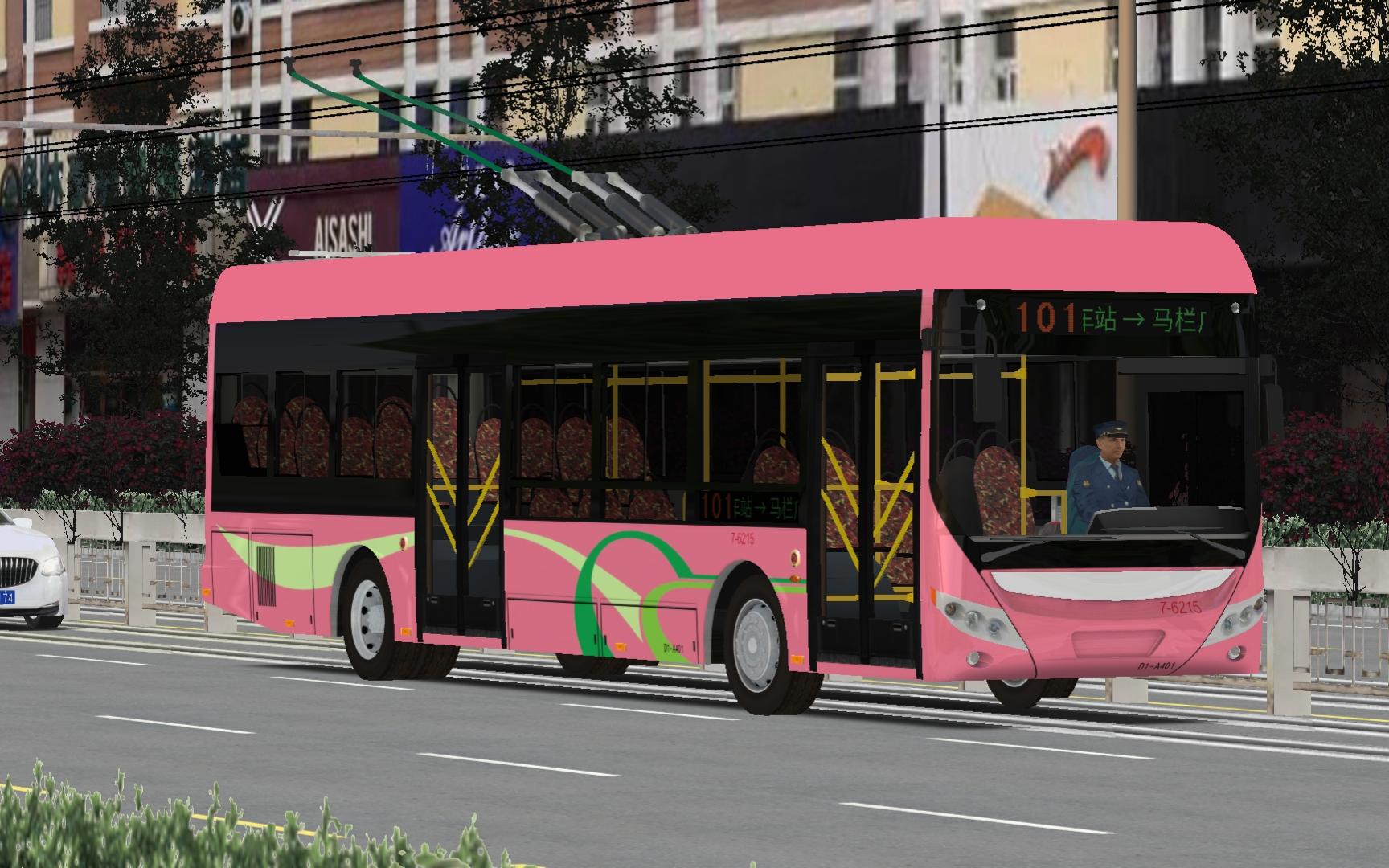 【巴士模拟2】驾驶宇通zk5125a行驶在大连101路 | omsi2 大连 101路