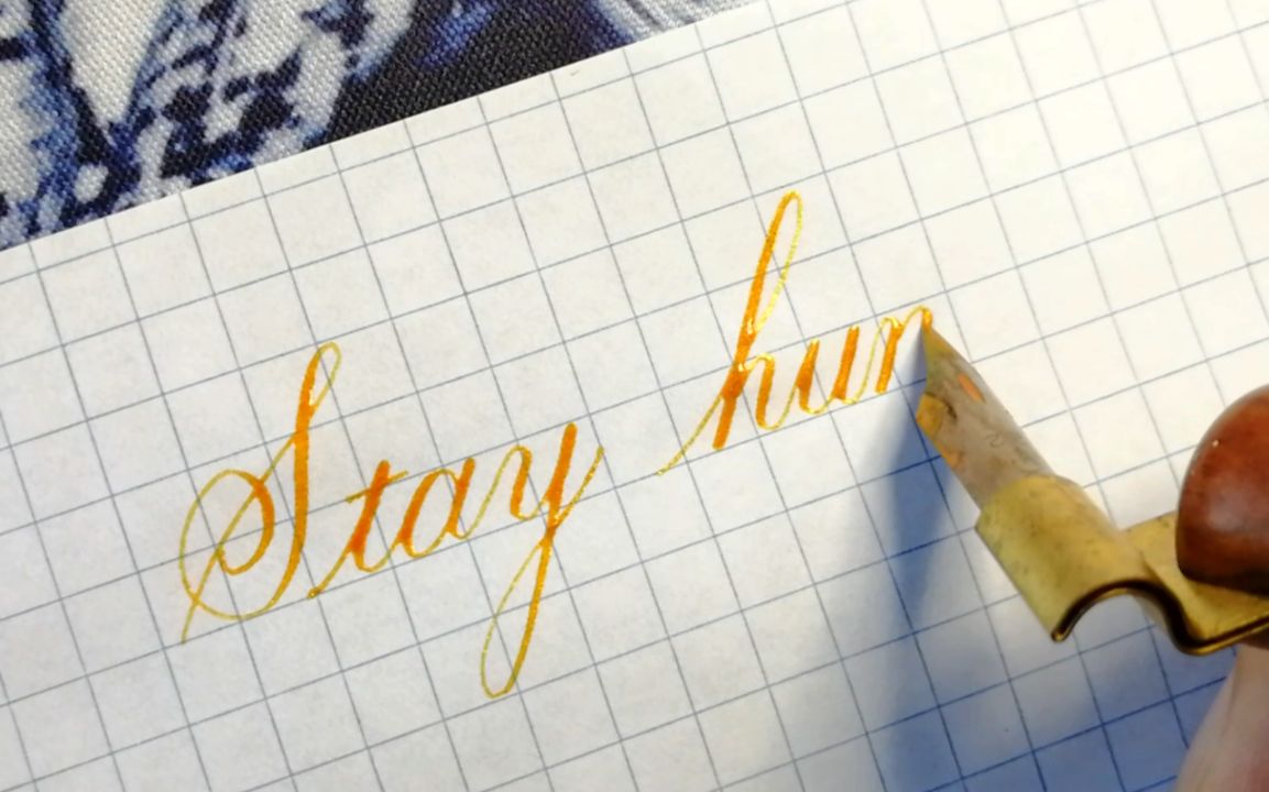 [图]【Copperplate 铜版体】Stay hungry，stay foolish.