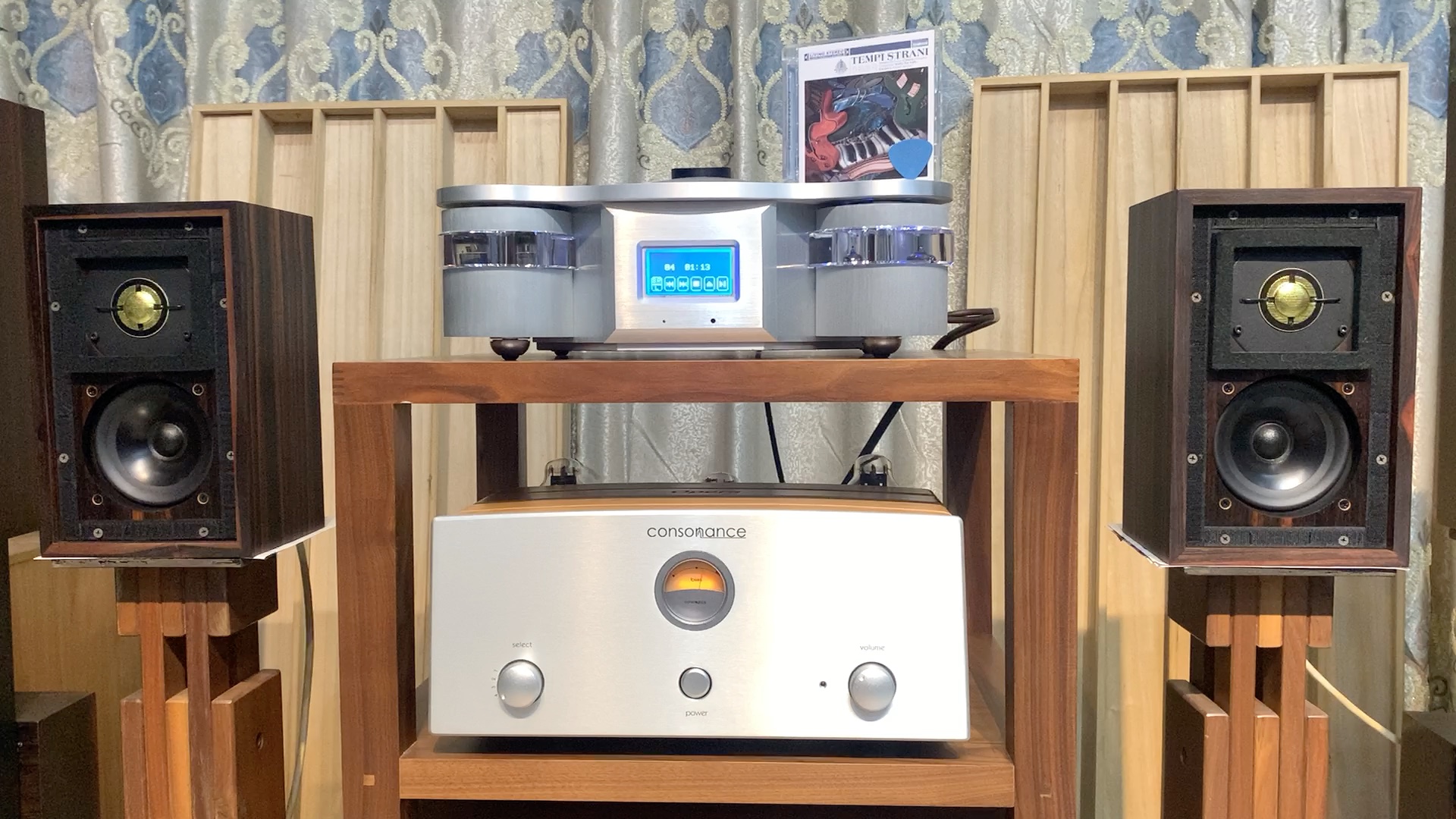 2/6 opera欧博 reference 5.0胆机300b管 推 美之声 ls3/5a复古版