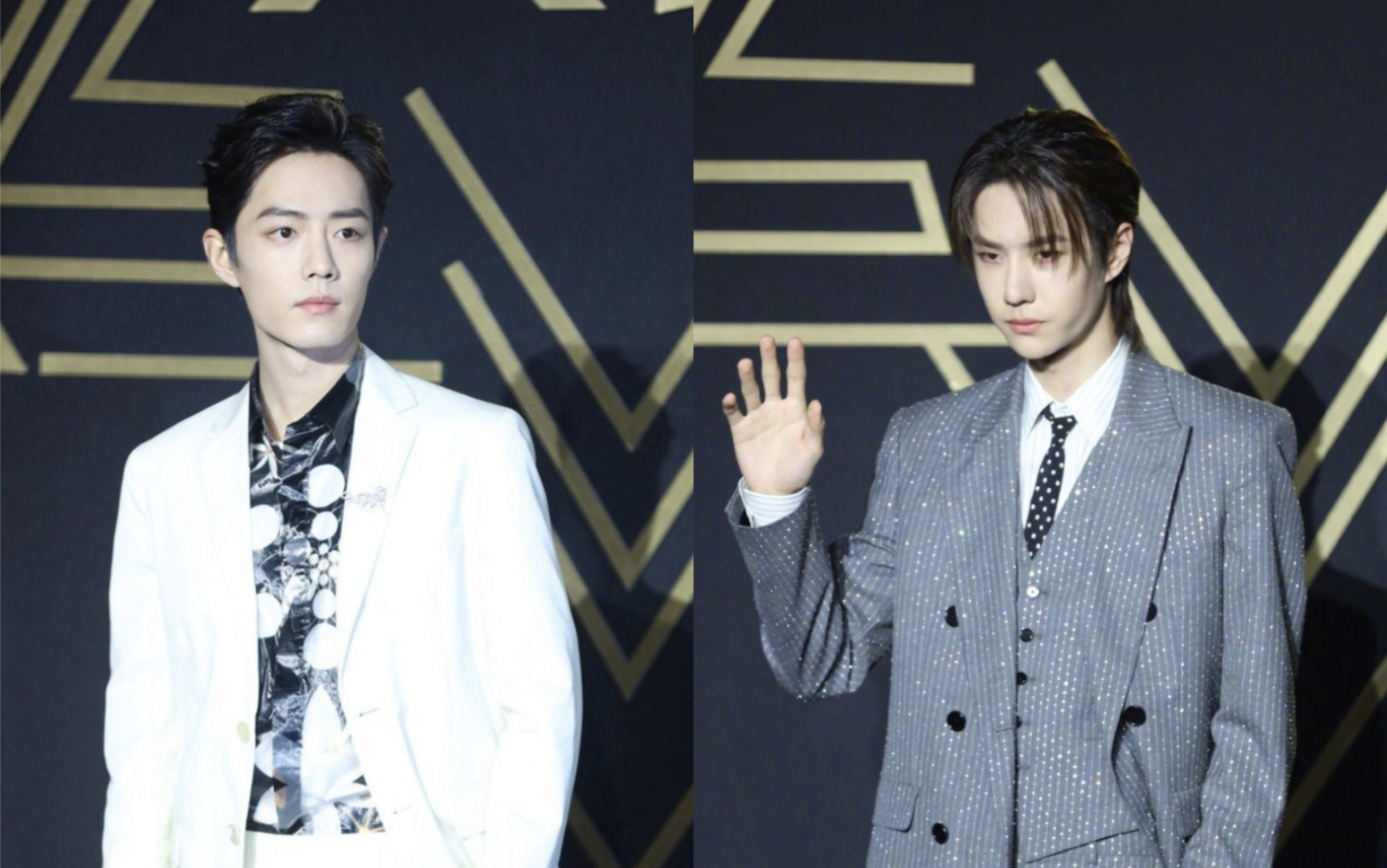 王一博肖战2019腾讯星光大赏舞台cut_哔哩哔哩_bilibili