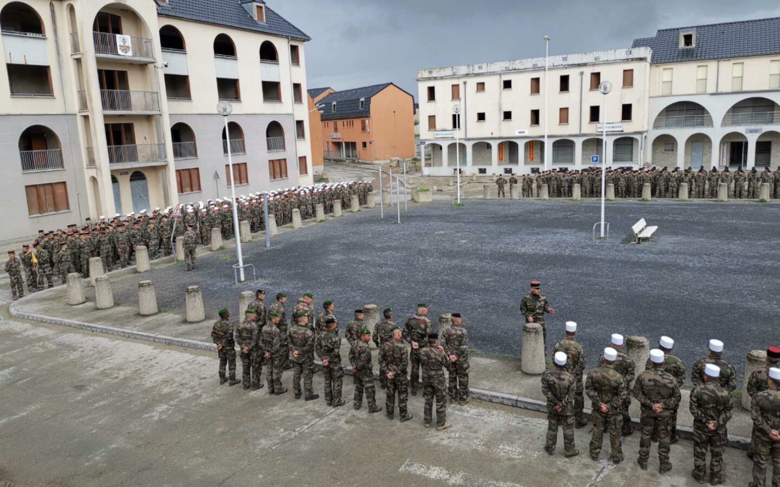 法国外籍兵团第13步兵团下团新训