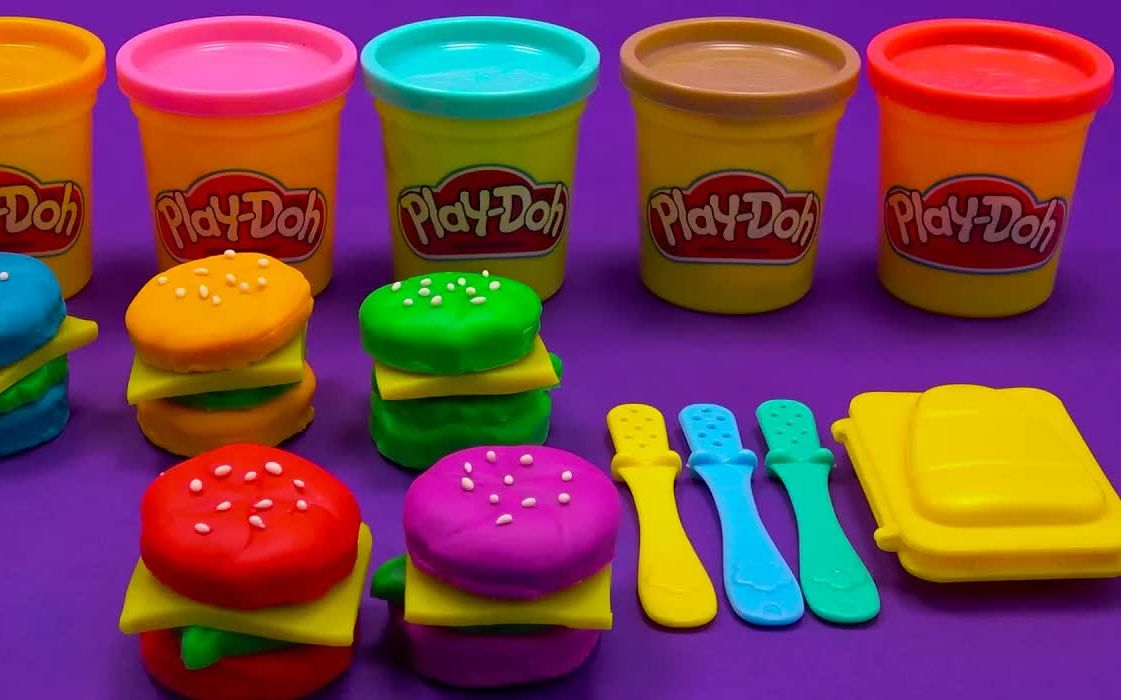 奇奇妙妙玩具故事 |幼儿启蒙 橡皮泥彩泥太空沙黏土 学习颜色与数字