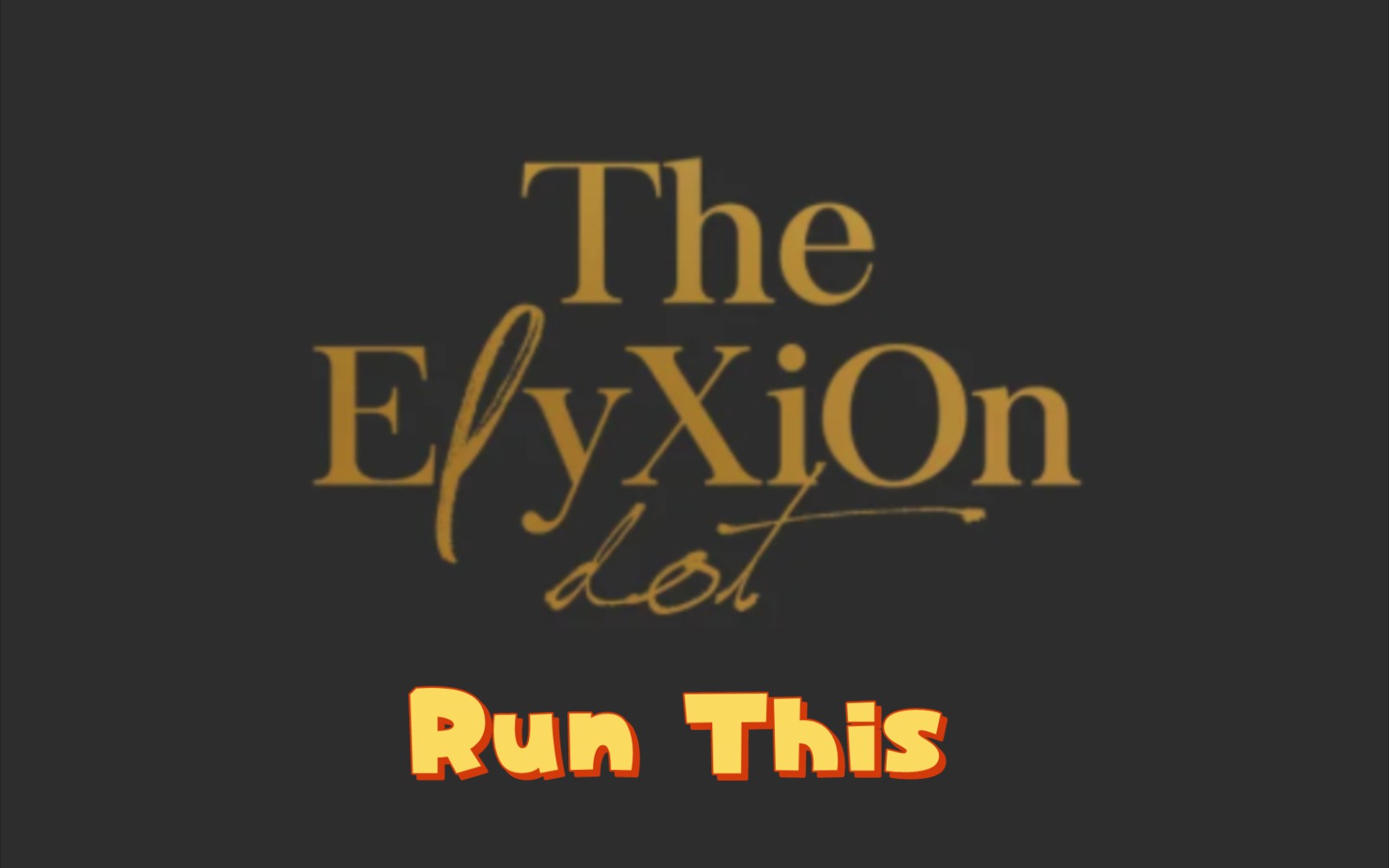 [图]Run This (Korean Ver.)——EXO