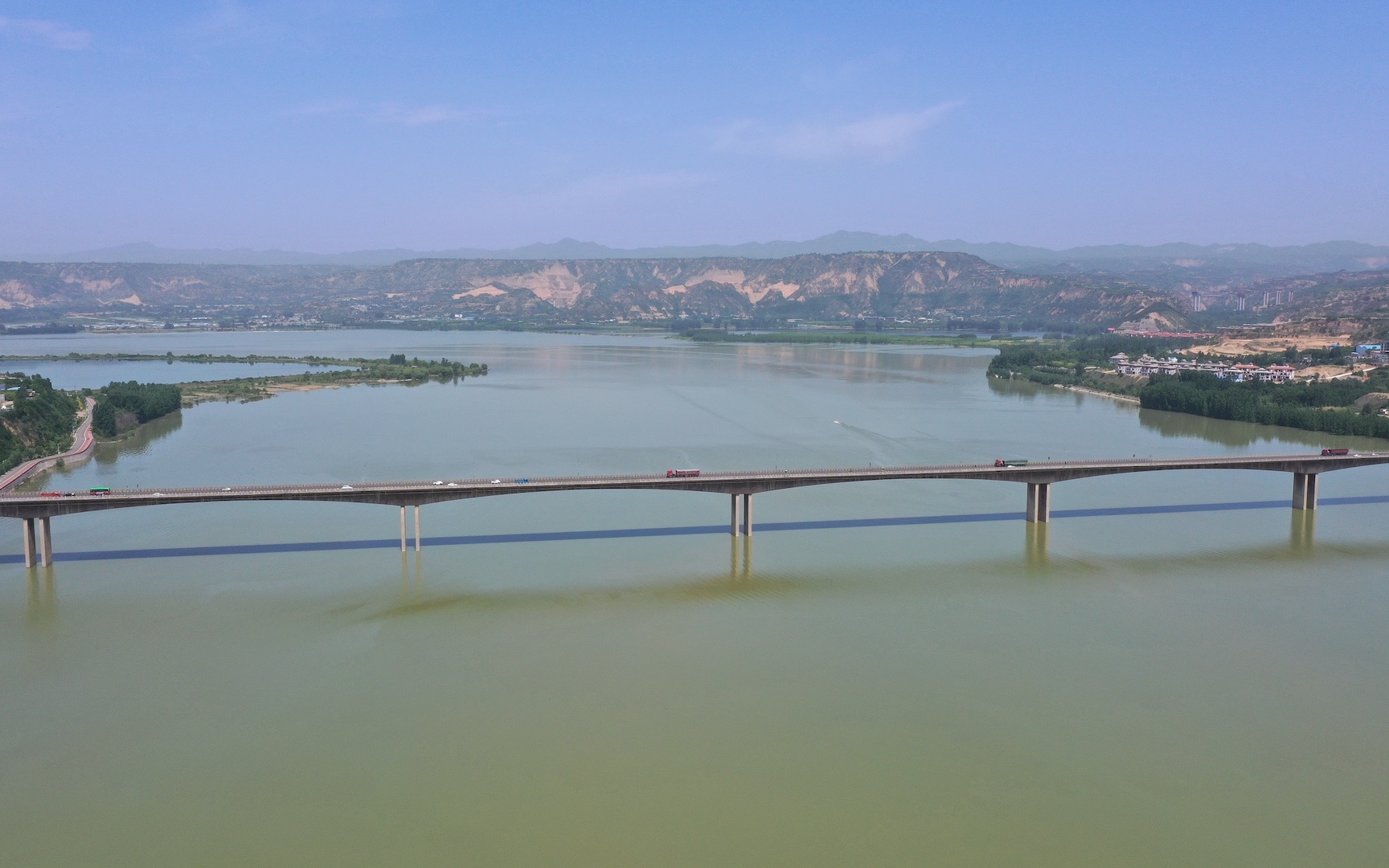 三门峡黄河大桥图片