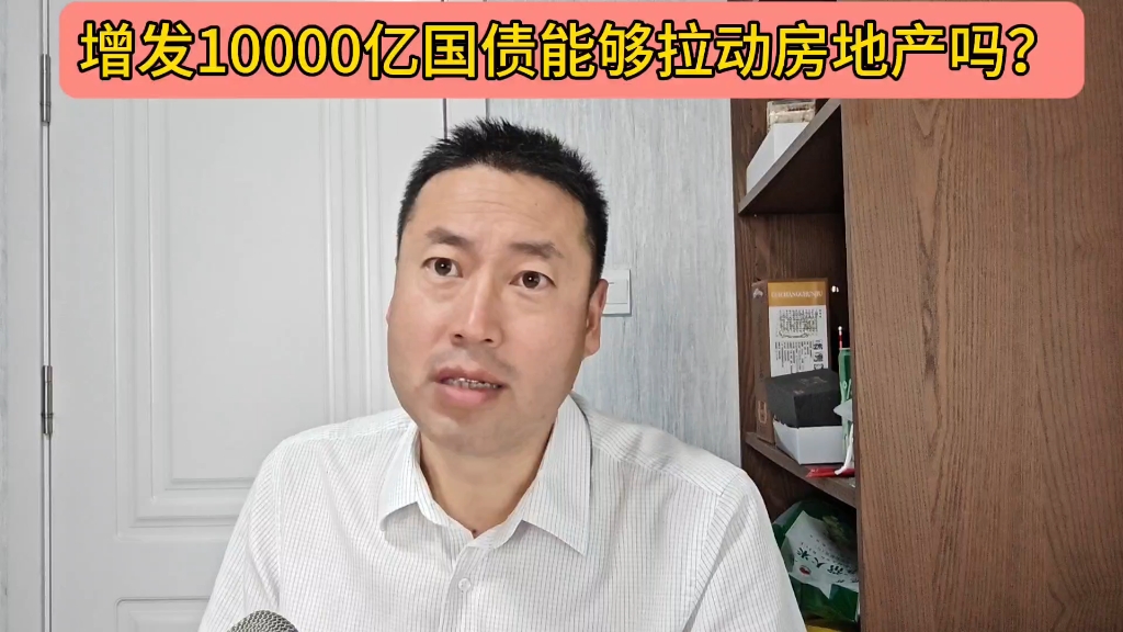 增发10000亿国债,能够拉动房地产吗?哔哩哔哩bilibili