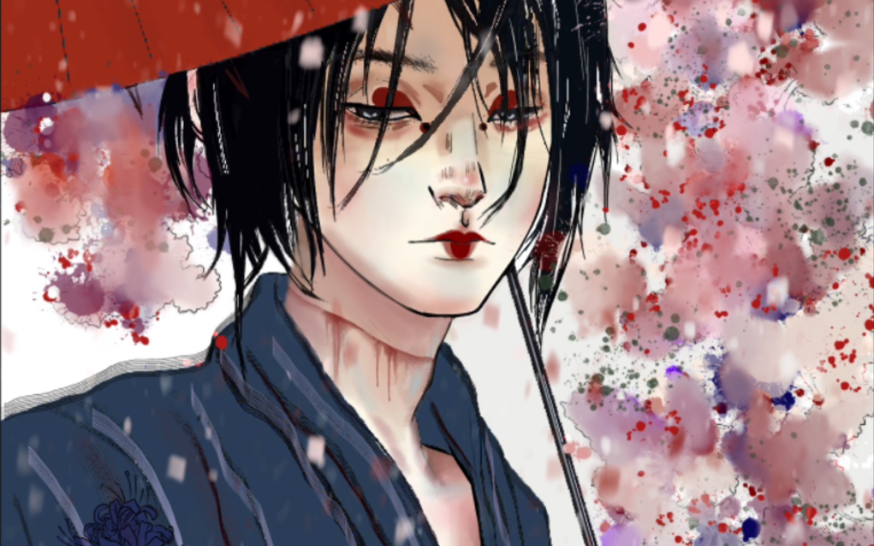 【百鬼夜行】procreate——飞头蛮