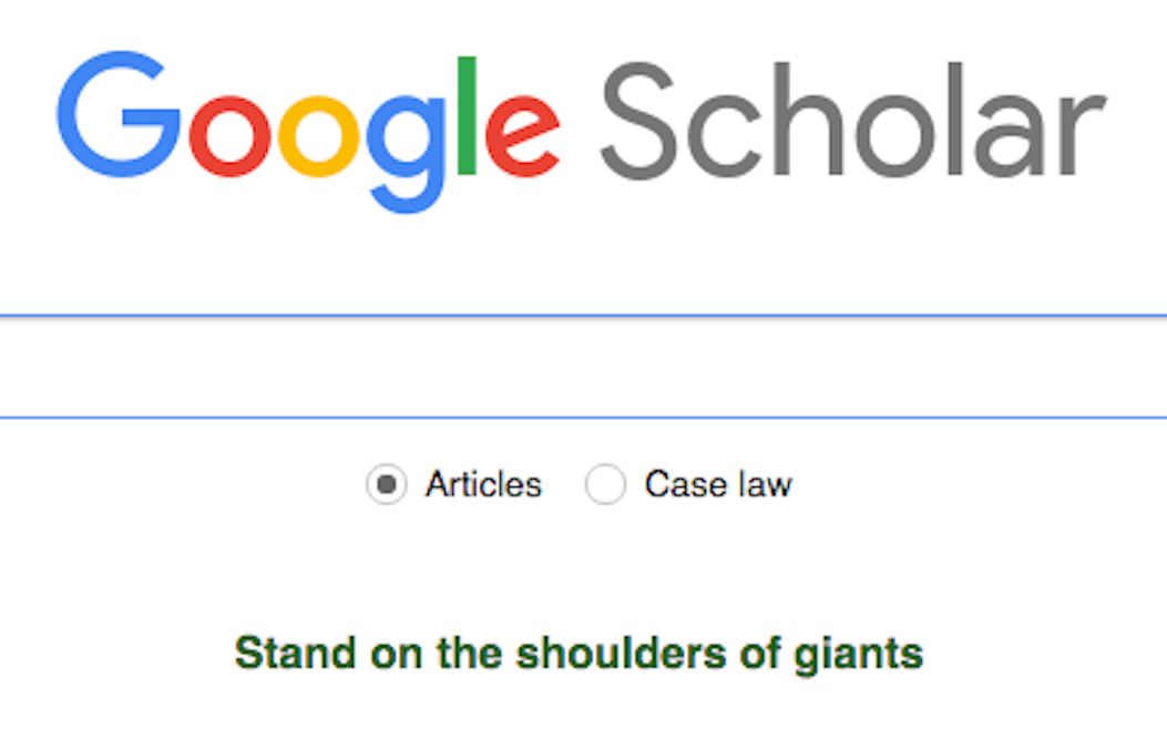 google scholar