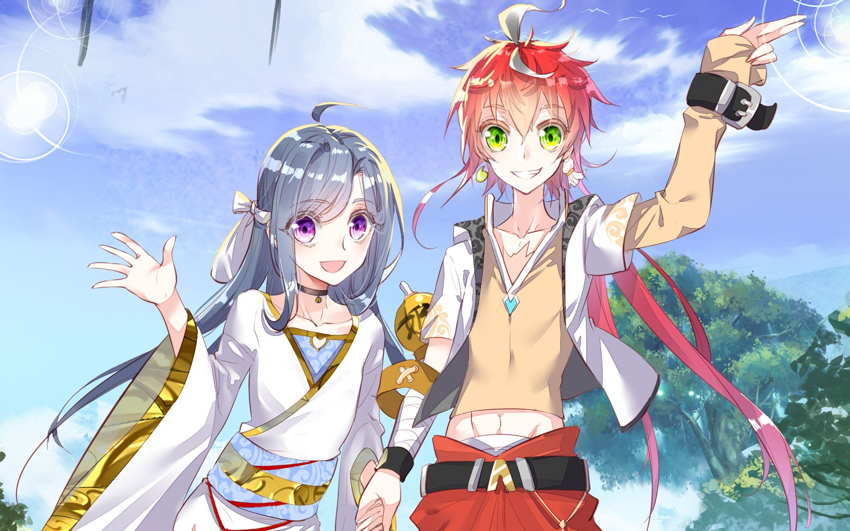 完美世界动态漫第22话石昊石清风携手共赴补天阁