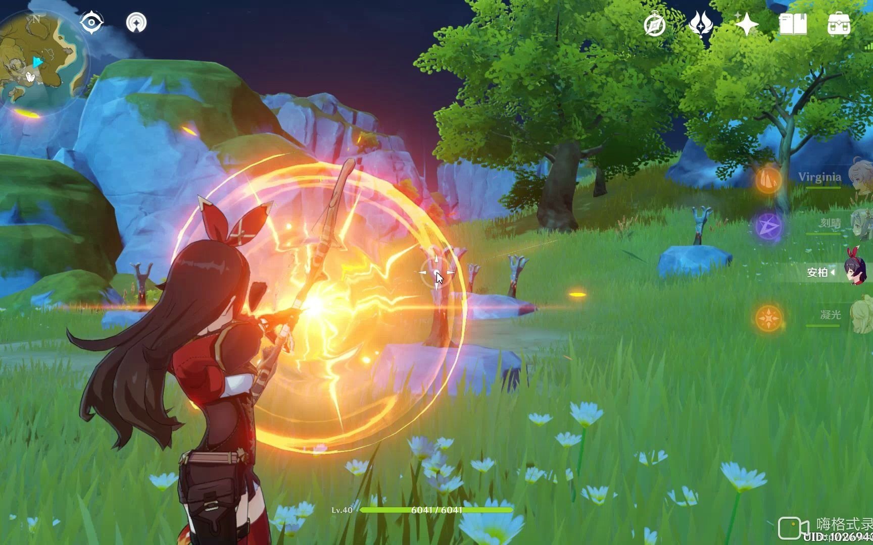 原神璃月翠玦坡和渌华池中间的火把阵宝箱解密攻略