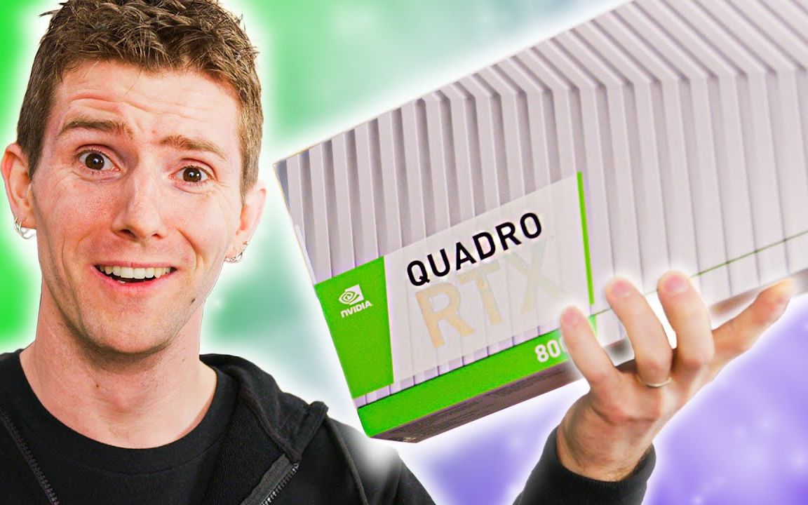 【官方双语】地表最强Quadro RTX 8000#linus谈科技哔哩哔哩bilibili