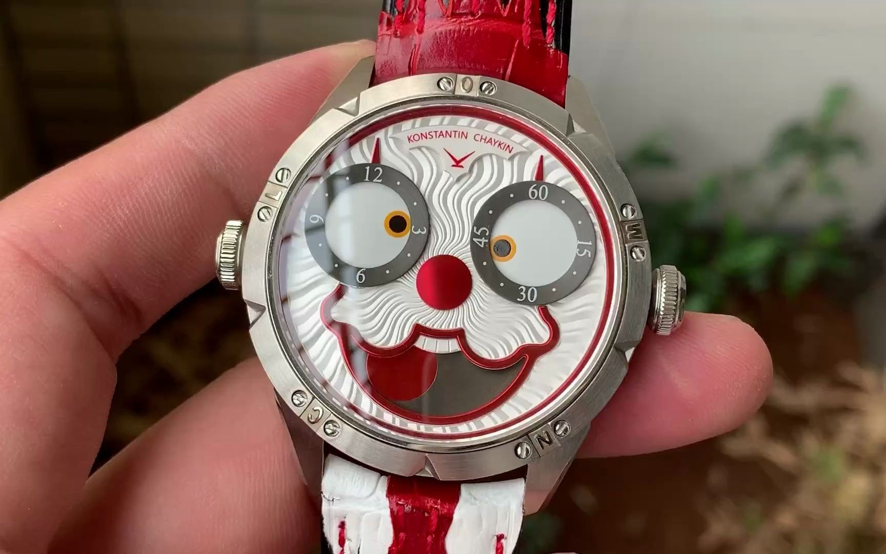 tw俄罗斯小丑手表红白 康斯坦丁.