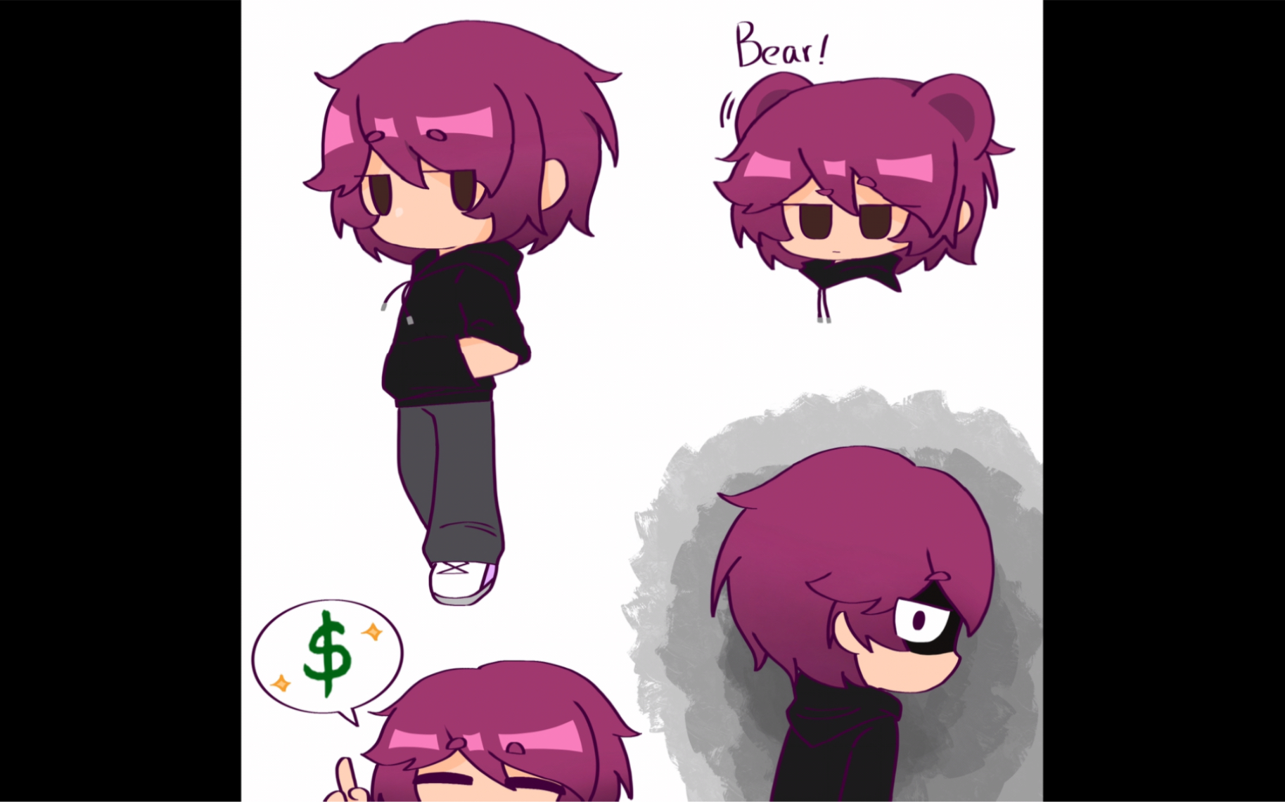 【音乐怪胎/绘画过程】为了德鲁垂直入坑