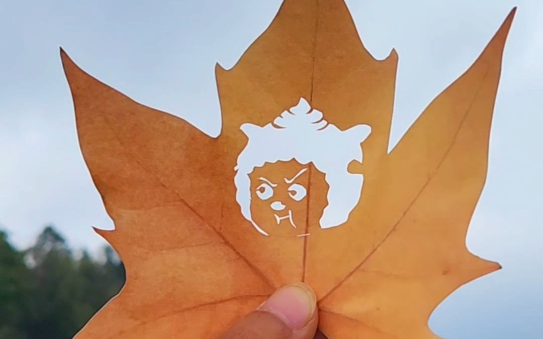 梧桐叶手工,懒洋洋也很美