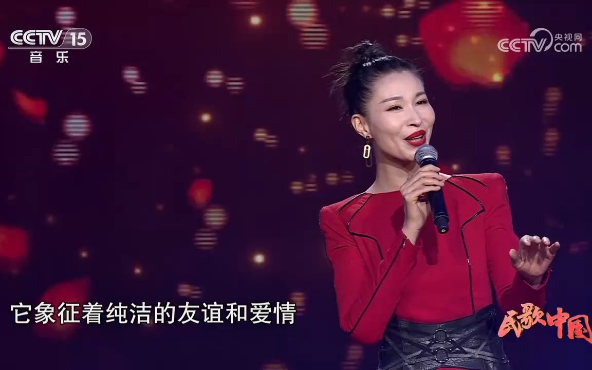 [图][民歌中国]歌曲《花儿为什么这样红》_演唱,曹芙嘉